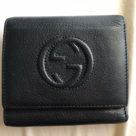 gucci soho wallet black